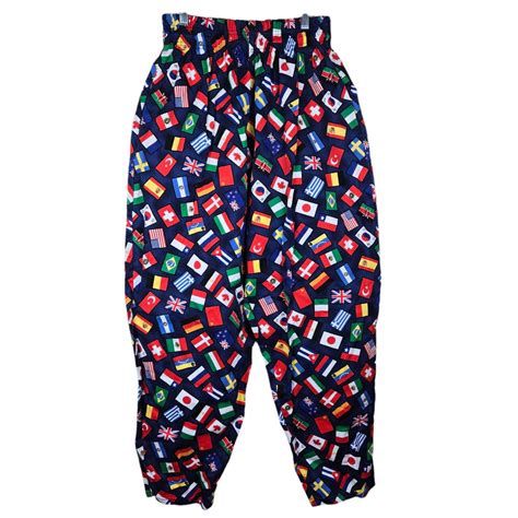 Chef Sport Uniforms USA B985 Flags Of The World Count… - Gem
