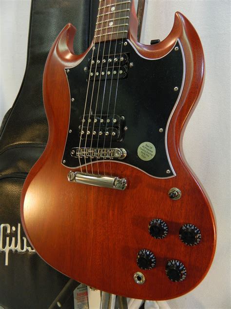 Gibson Sg Tribute Vintage Cherry Satin Guitars Electric Solid