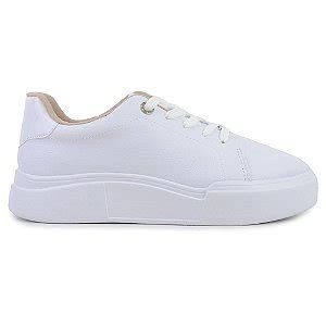 Tênis Feminino Moleca Branco Nude 5750 Estrela Mix Um Mix dos Melhores Produtos