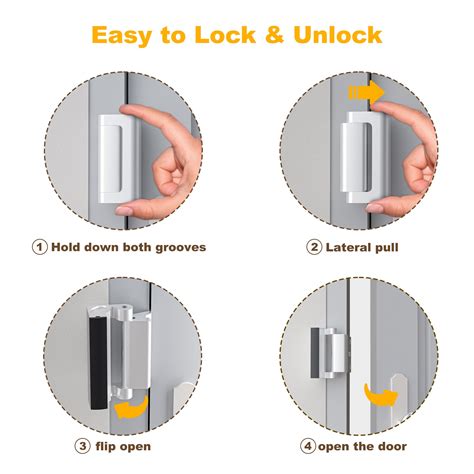 AceMining Door Reinforcement Lock For Front Door
