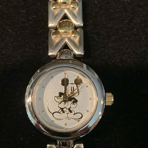 Vintage Disney Time Works Mickey Mouse Watch Gem