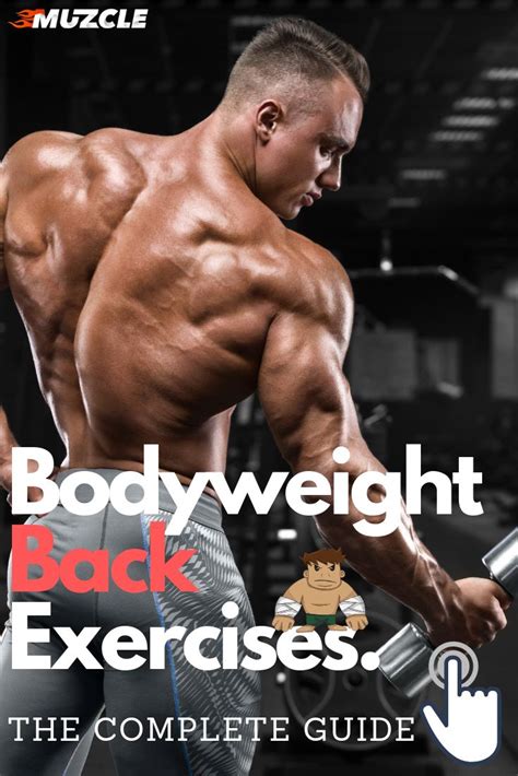 8 Best Bodyweight Exercises For Back Body Weight Back Exercises Build Muscle