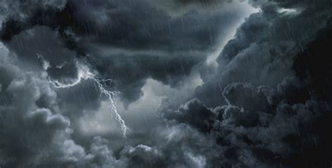 Dark Clouds And Lightning, Motion Graphics | VideoHive