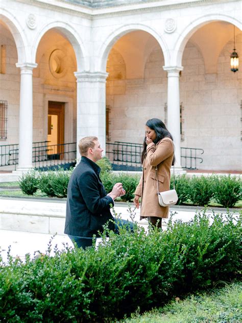 Boston Public Library engagement photos | Lauren Baker Photography Blog