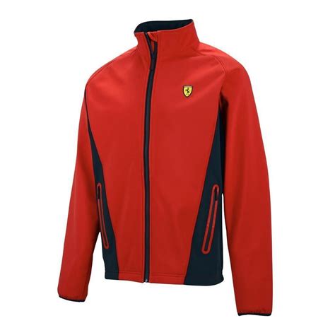 Kurtka Ferrari Softshell Jacket | Jackets, Soft shell jacket, Team wear