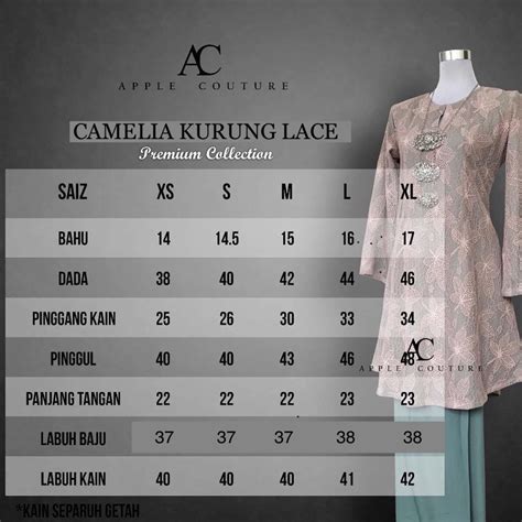 CAMELIA KURUNG SOFT ORGANZA NUDE Apple Couture