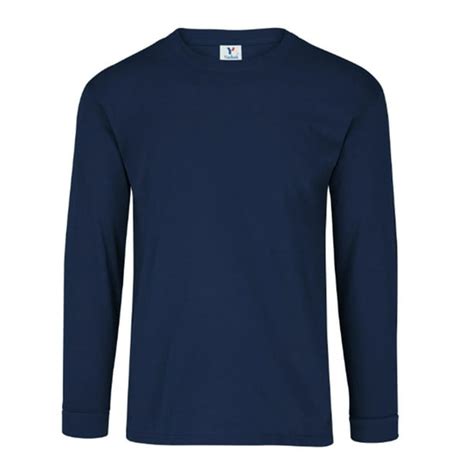 Playera Peso Completo Cuello Redondo Manga Larga para Caballero, Color