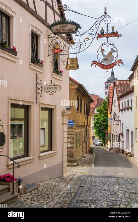 The Historic Old Town Of Dettelbach Am Main In Lower Franconia With