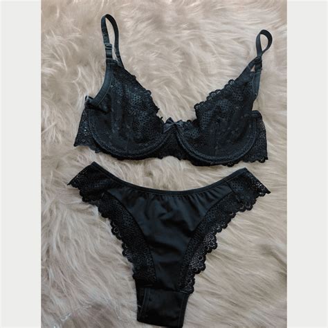 Conjunto katia Aro Rendado Lingerie Renda Luxo Calcinha e Sutiã Shopee Brasil