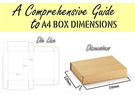 standard box dimensions