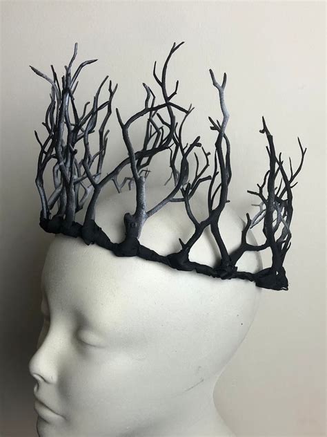 Twig Crown Headpiece Branch Headdress Woodlands Etsy Twig Crown