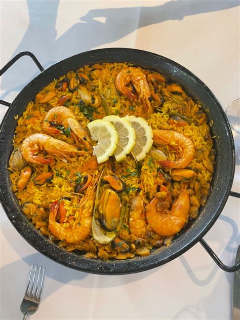 Paella Ricetta Spagnola Paella De Marisco Paella Ricetta Originale