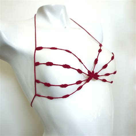 Crochet Extreme Micro G String Bikini See Through Bikini Extreme