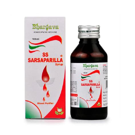 Dr Bhargava Sarsaparilla Syrup 100ml The MG Shop