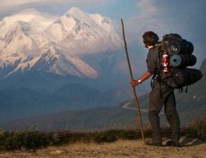 persons black hiking backpack  image peakpx