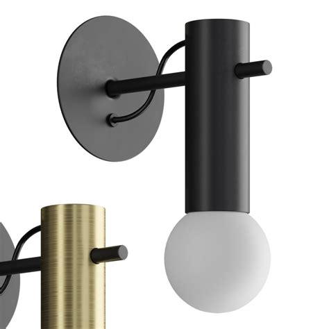 Leds C4 Nude Wall Light 3D Model For Corona