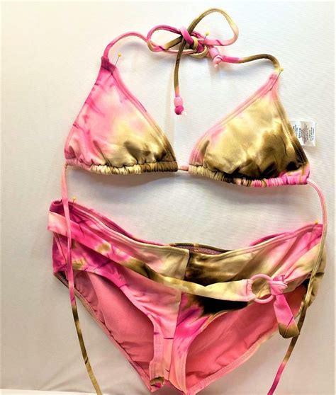 No Boundaries Top Bottom Bikini Swimsuit Bathing Su Gem