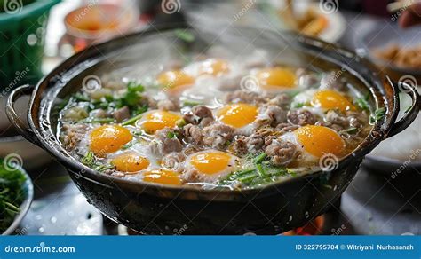 Hot Vit Lon Balut Vietnamese Cuisine Vietnamese Street Foods Generative Ai Stock