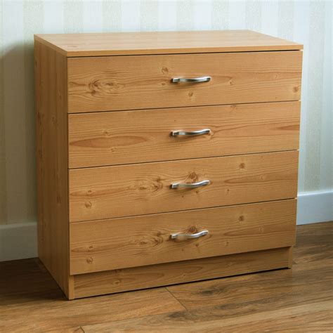 Riano Pine 4 Drawer Chest Bedroom Modern