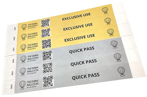 Custom Tyvek Wristband Wristband Creation