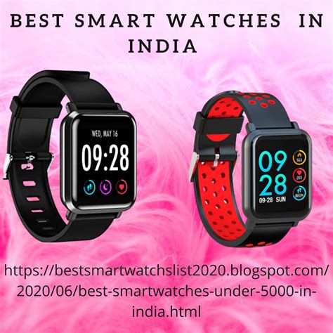 Smart Watches Under 5000 In India | Smart watch, Best smart watches