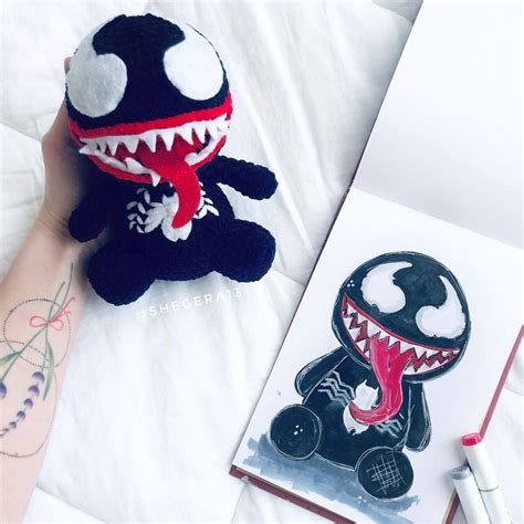 Crochet Pdf File Pattern Spider Toy Superhero Supervillian Etsy Artofit