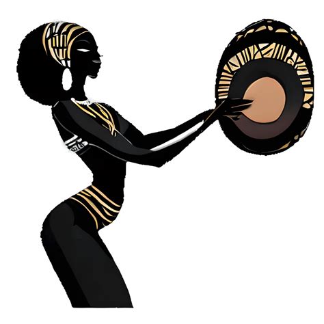 Naked Black African Tribal Woman Creative Fabrica