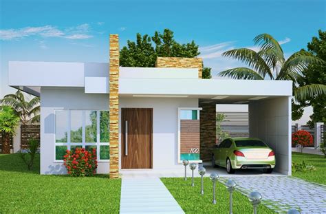 Casas Pequenas Fachadas Modernas - Casa com afeto: Fachadas modernas para casas pequenas.