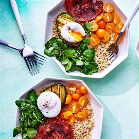Pancetta, Tomato & Avocado Grain Bowls