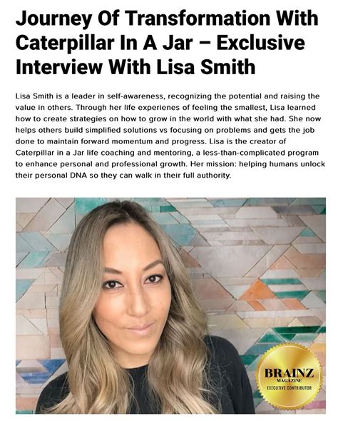 Exploring the Creative Process of Lia Smith: Techniques and