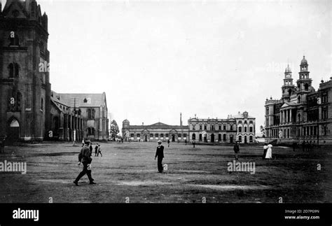 South Africa History Church Square Pretoria 1900 Ca 1900 Stock