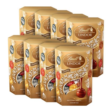 Zestaw Lindt Lindor Praliny Assorted Czekolada Mleczna Bia A Gorzka