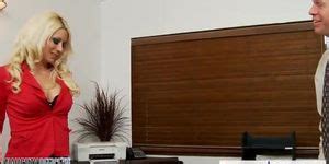 Superb Blonde Jazy Berlin Fuck In The Office Tnaflix