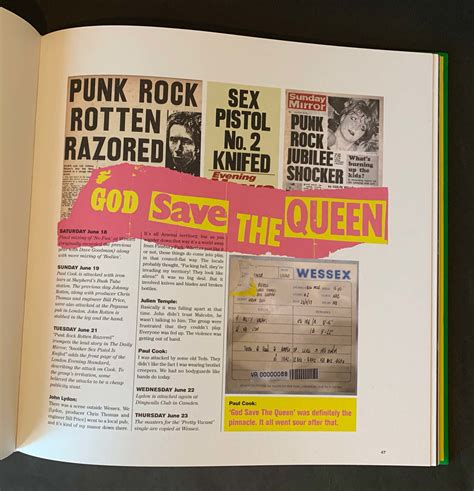 Sex Pistols 1977 The Bollocks Diaries 2018 Signed By John Lydon As Johnny Rotten