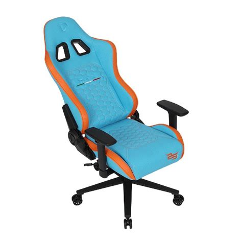 OneX STC 25 Years Limited Edition Hardcore Gaming Chair Blue Orange PC EB Games Australia