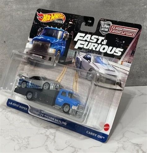 HOT WHEELS FAST Furious Team Transport LB ER Super Silhouette