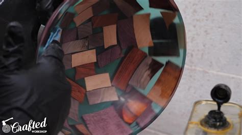 Epoxy Resin And Scrap Wood Bowl Woodturning How To 10 Steps With Pictures Instructables