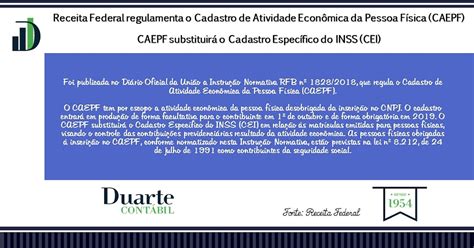 Cei Cadastro Específico Do Inss - Cadastro Específico Do Inss Cei - RETOEDU