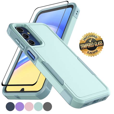 Samsung Galaxy A G Case With Tempered Glass Screen Protector Tekcoo