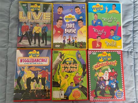 The Wiggles Dvd Lot Space Dancing Wiggly Grelly Usa