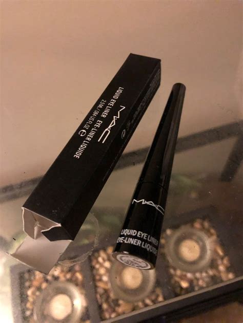 New In Box Mac Cosmetics Black Liquid Eyeliner Mac Cosmetics Kylie