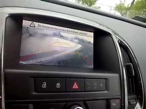 Opel Astra J Sedan Oryginalna Kamera Cofania Rear View Camera Youtube