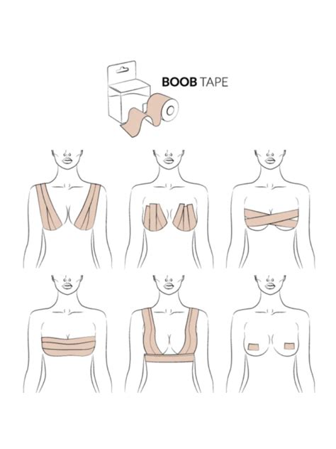 Rolo Sutiã Adesivo Levanta Seio Boob Tape 5 Metros