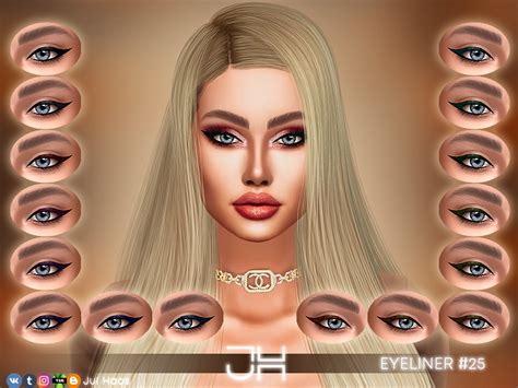 Jul Haos [cosmetics] Eyeliner 25 The Sims 4 Catalog