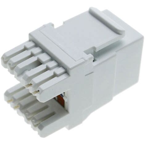 Cablemarkt Accoppiatore Keystone Femmina Rj A Tb Cat Utp Bianco