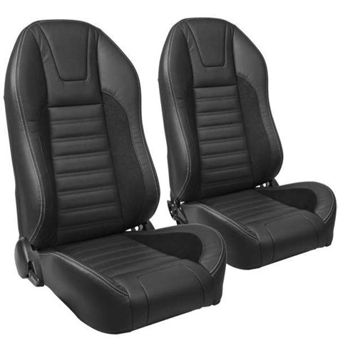 Tmi Pro Series Sport R High Back Bucket Seats For Chevelle El Camino