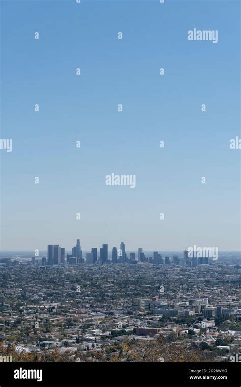 View Of Downtown Los Angeles Stock Photo Alamy