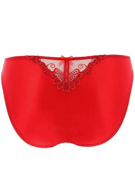 Slip Fantaisie Dressing Floral Lingerie Mauve Boutique De Lingerie Femme