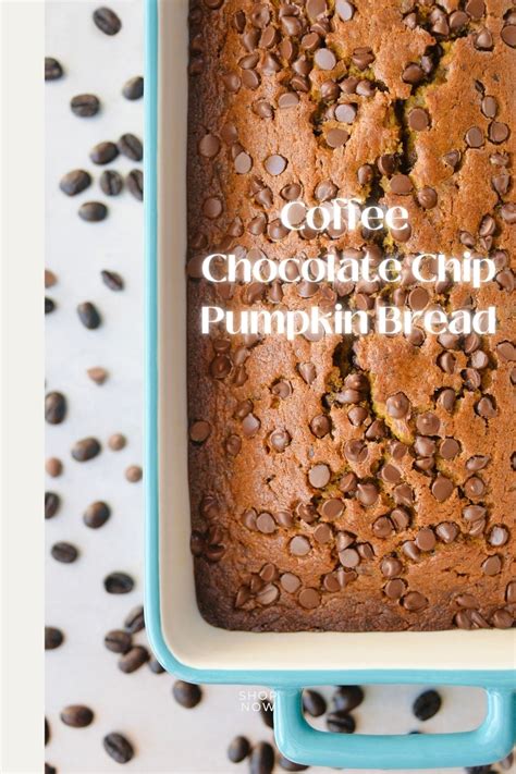 Coffee Chocolate Chip Pumpkin Bread Recipe The Bean Coffee Company