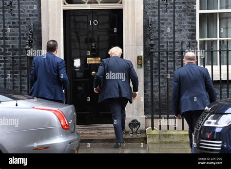 Prime Minister Boris Johnson Arriving In Downing Street London As